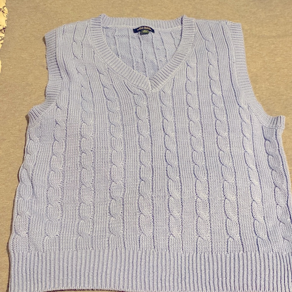 Periwinkle vest